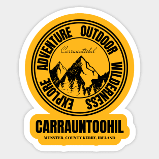 Kerry Ireland, Carrauntoohil Mountain Sticker